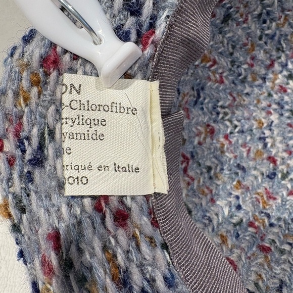 Vintage Eaton Wool Blend Tweed Cloche Hat Made In Italy - Picture 9 of 10